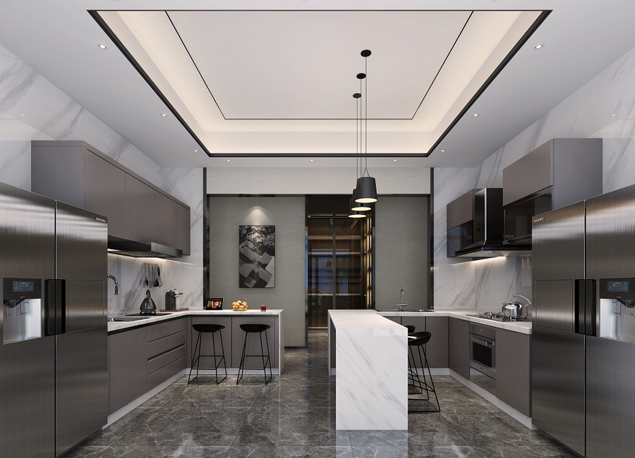 35二楼橱柜展示